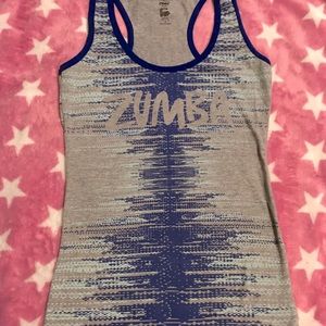Zumba racer back tank